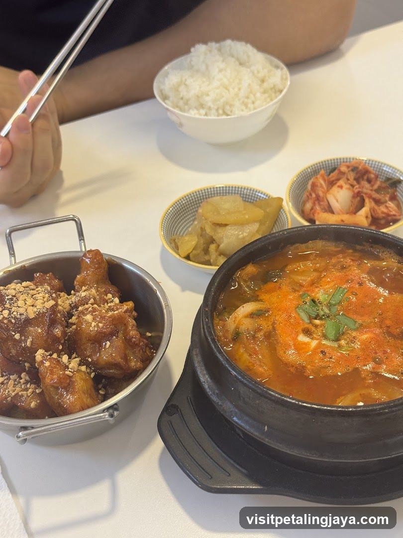 Korean Meal Spread