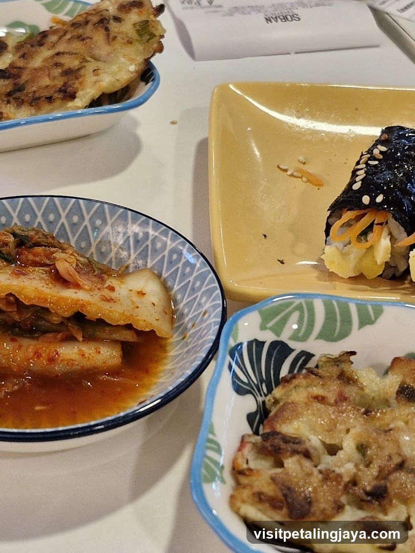 Korean Food Spread