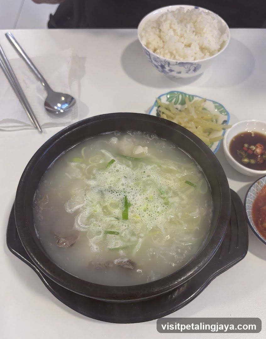 Korean Soup Meal