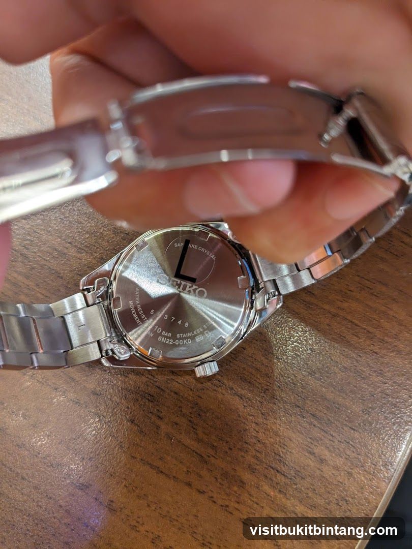 Seiko Watch Caseback