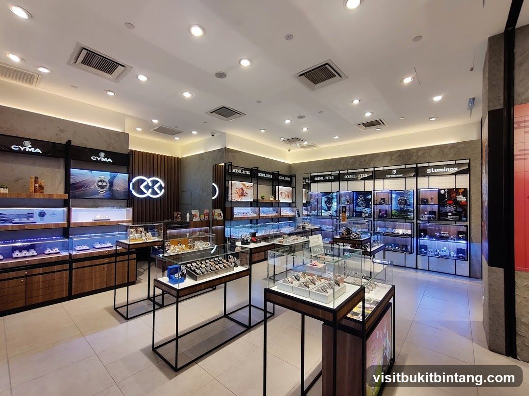 Watch Store Interior