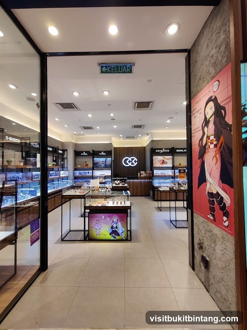 Watch Store Interior