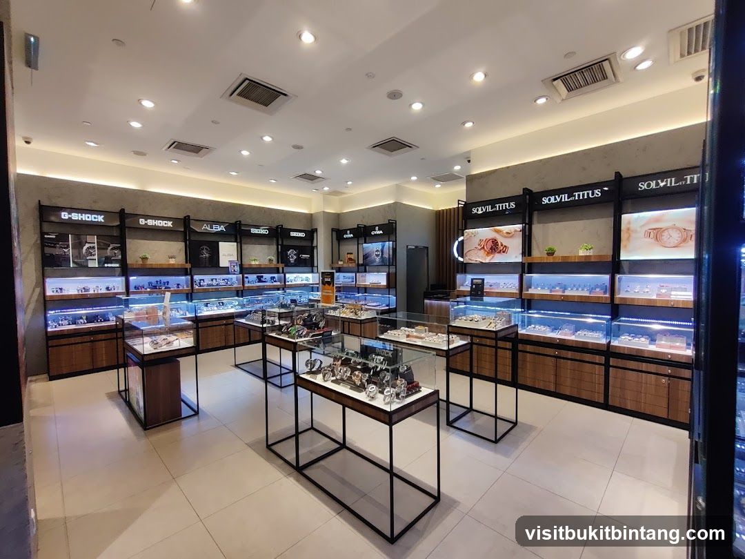 Watch Store Interior