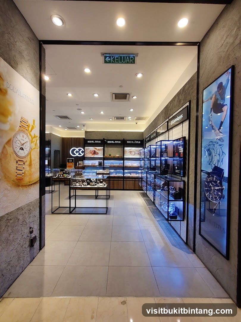 Watch Store Interior
