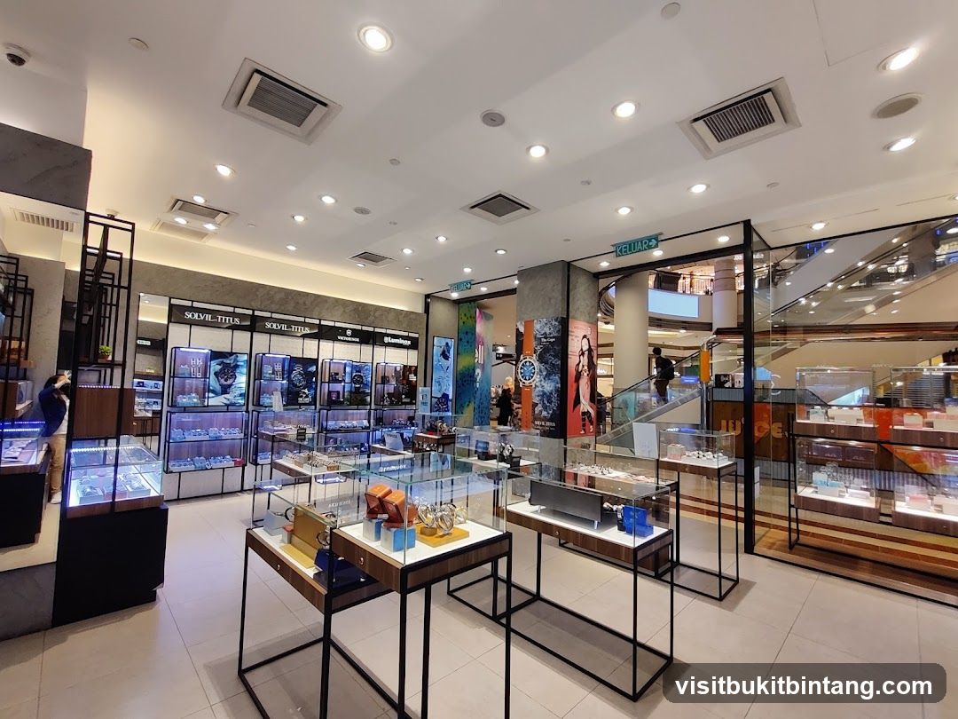 Watch Store Interior