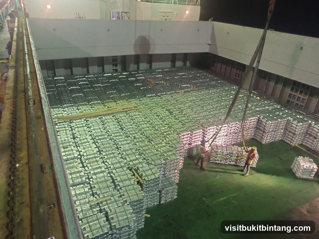 Cargo Hold Filled with Ingots