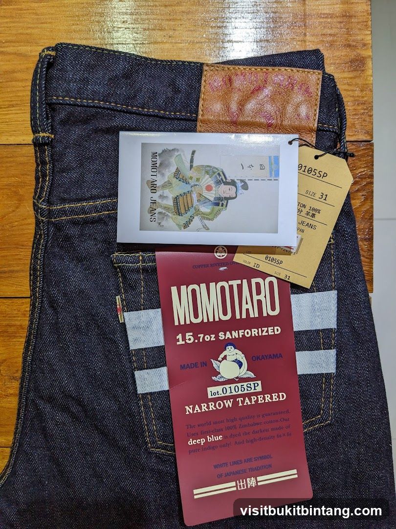 Momotaro Jeans Tag
