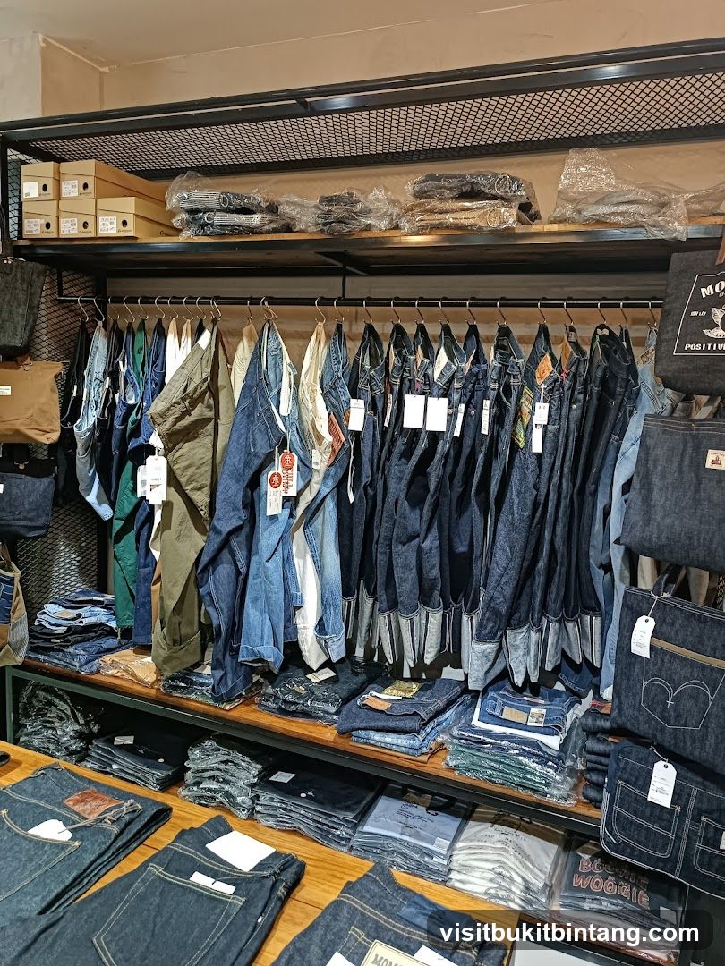 Denim Clothing Display