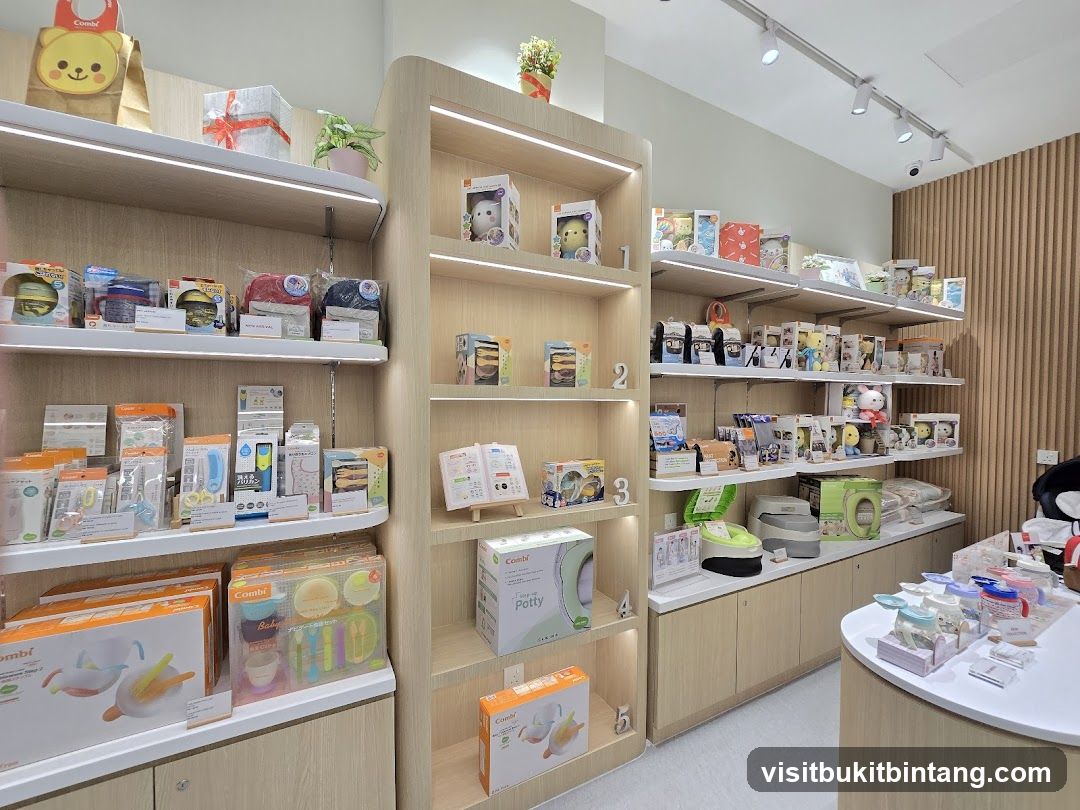 Baby Product Store Interior