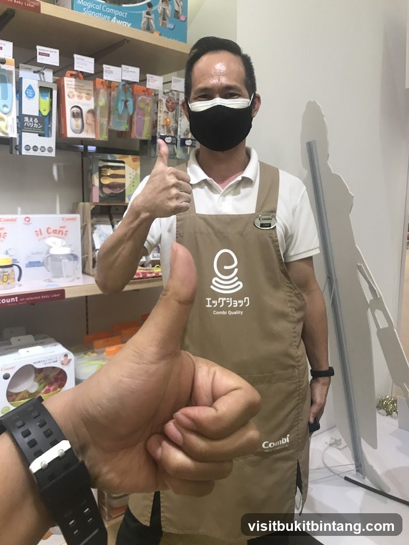 Staff Member Giving Thumbs Up