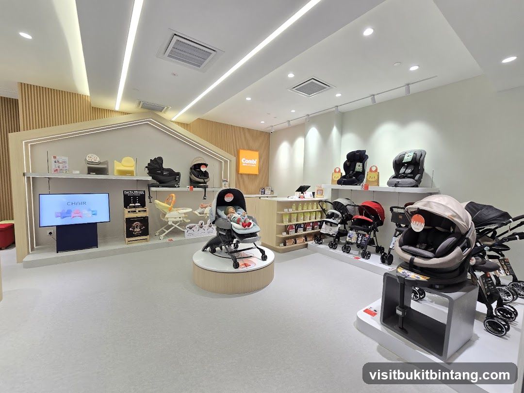 Baby Product Store Interior