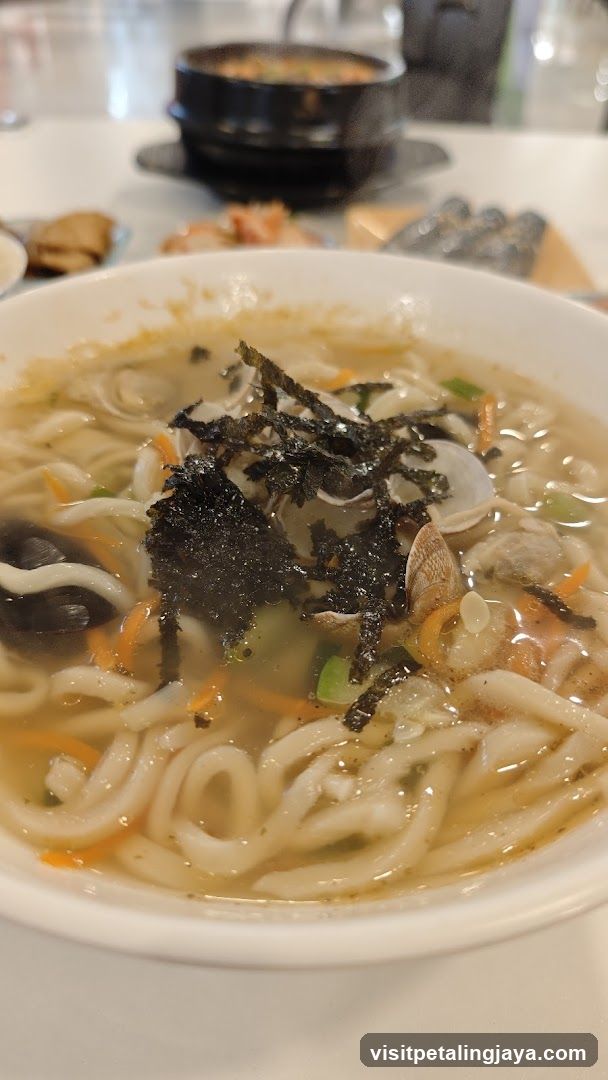 Clam Udon Soup