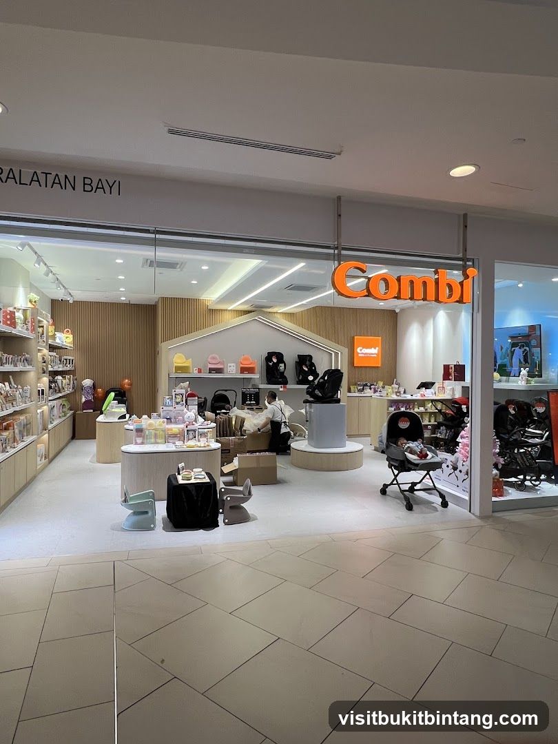 Combi Baby Store Interior