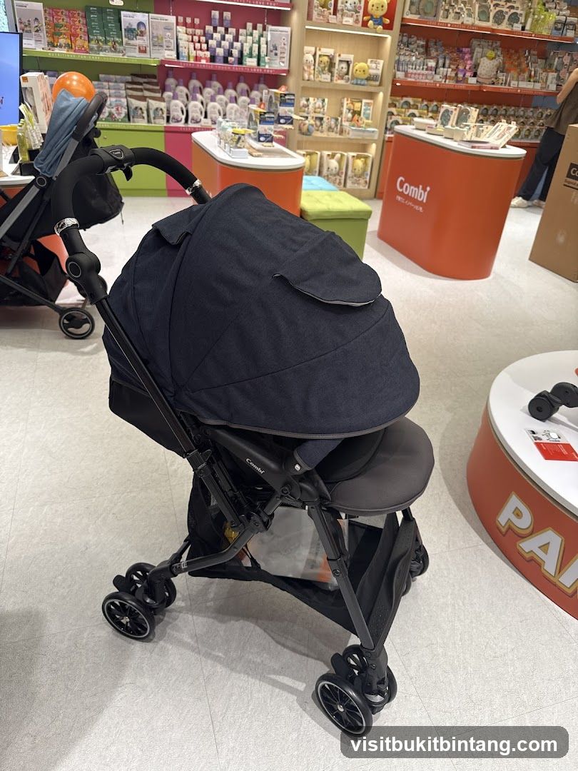 Combi Stroller in Store