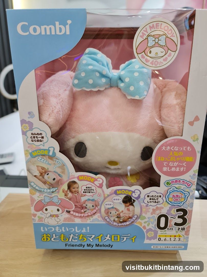 Combi Friendly My Melody Plush Toy