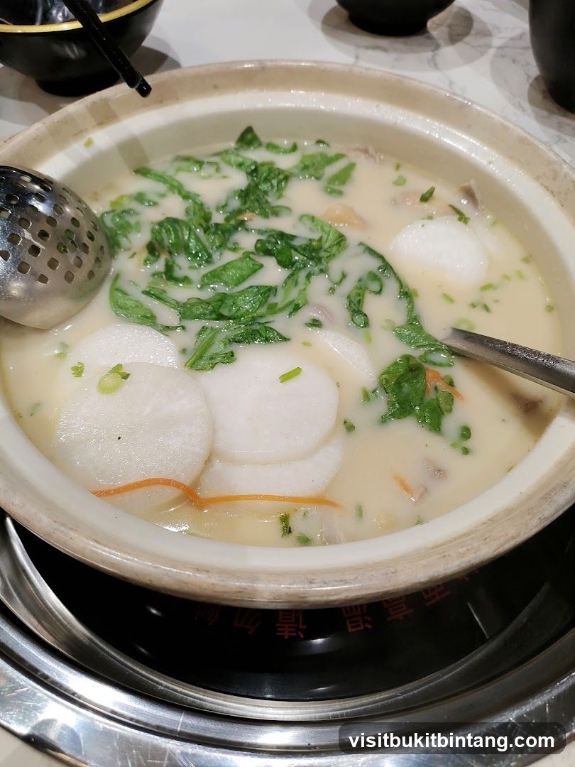 Stew with Radish and Greens