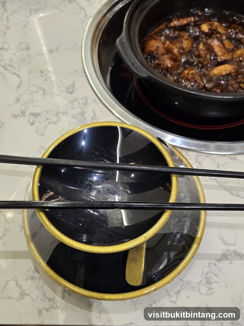 Table Setting with Hot Pot