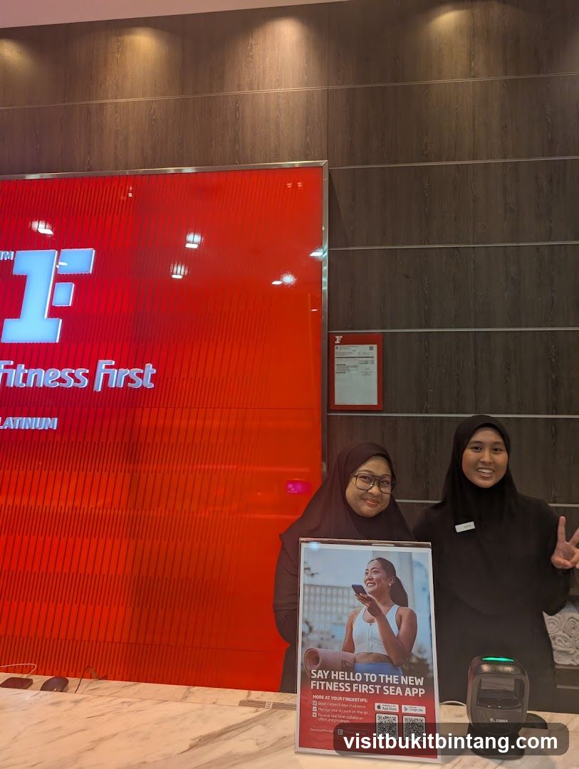 Fitness First Staff with App Promotion