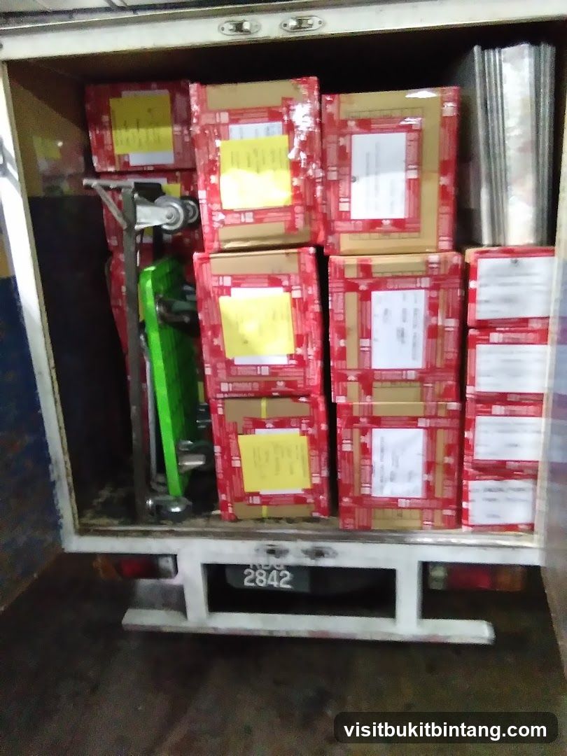 Packages in a Truck
