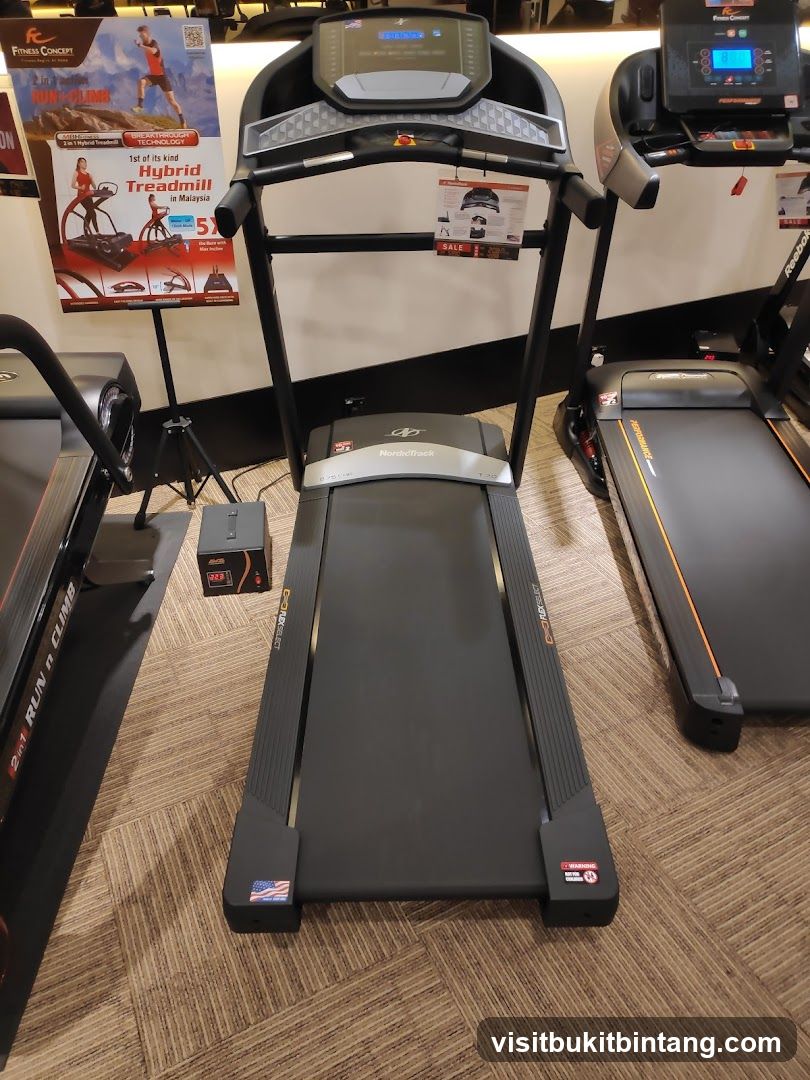 Treadmills on Display