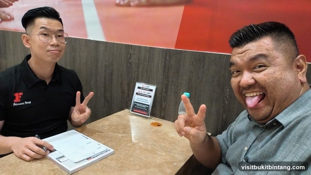 Two men posing for a photo