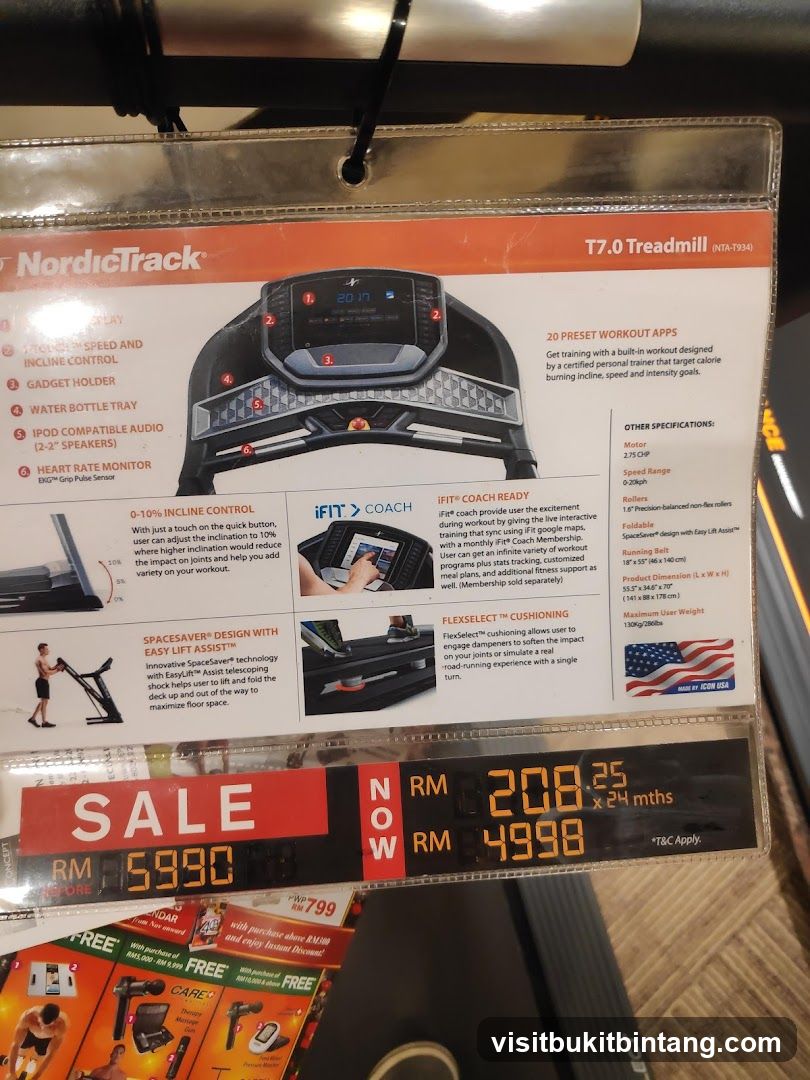 NordicTrack T7.0 Treadmill