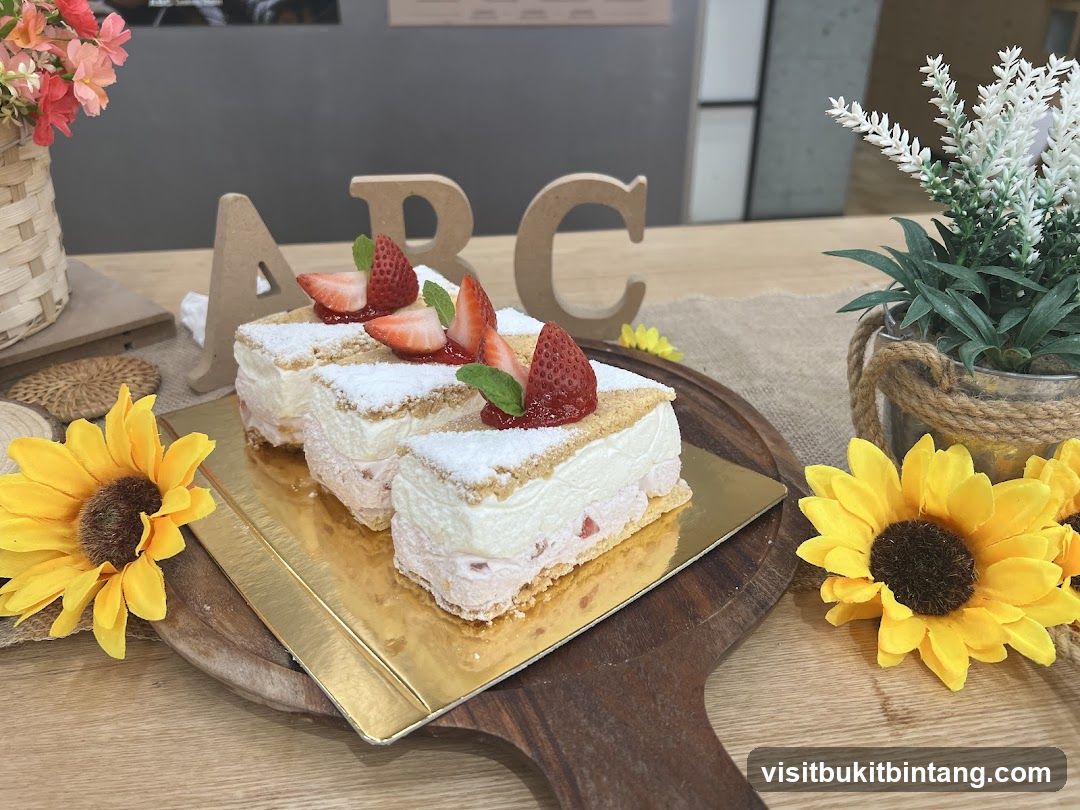 Strawberry Layered Cake
