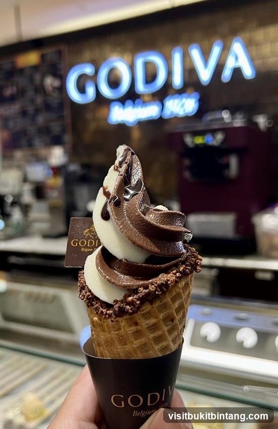 Godiva Soft Serve Ice Cream