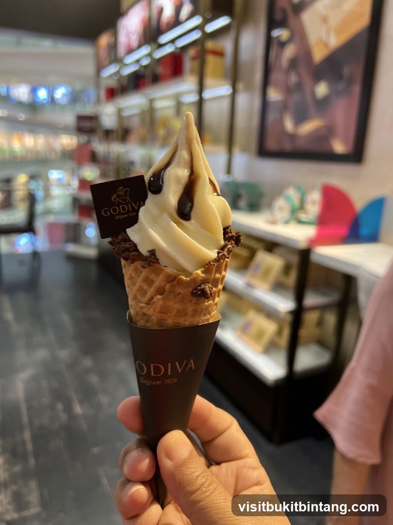 Godiva Ice Cream Cone