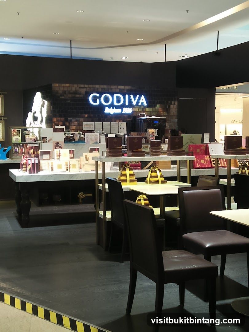 Godiva Chocolate Store Interior