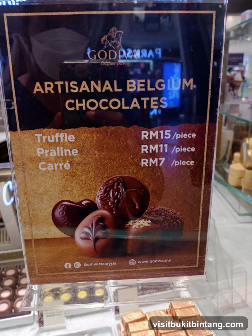 Godiva Artisanal Belgium Chocolates