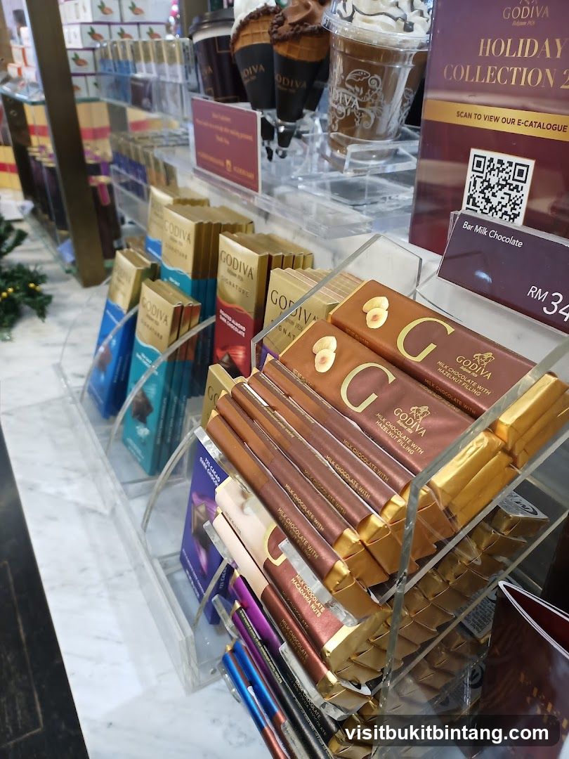 Godiva Chocolate Display