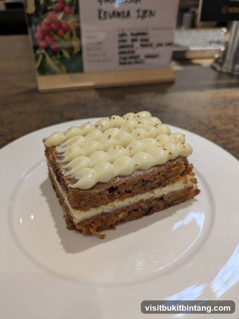 Carrot Cake Slice