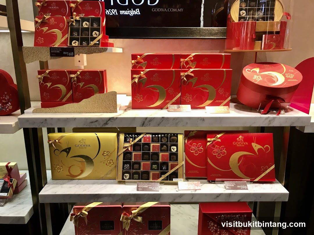 Godiva Chocolate Display