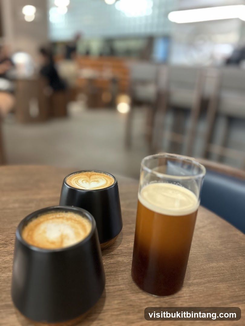 Coffee Drinks on Table
