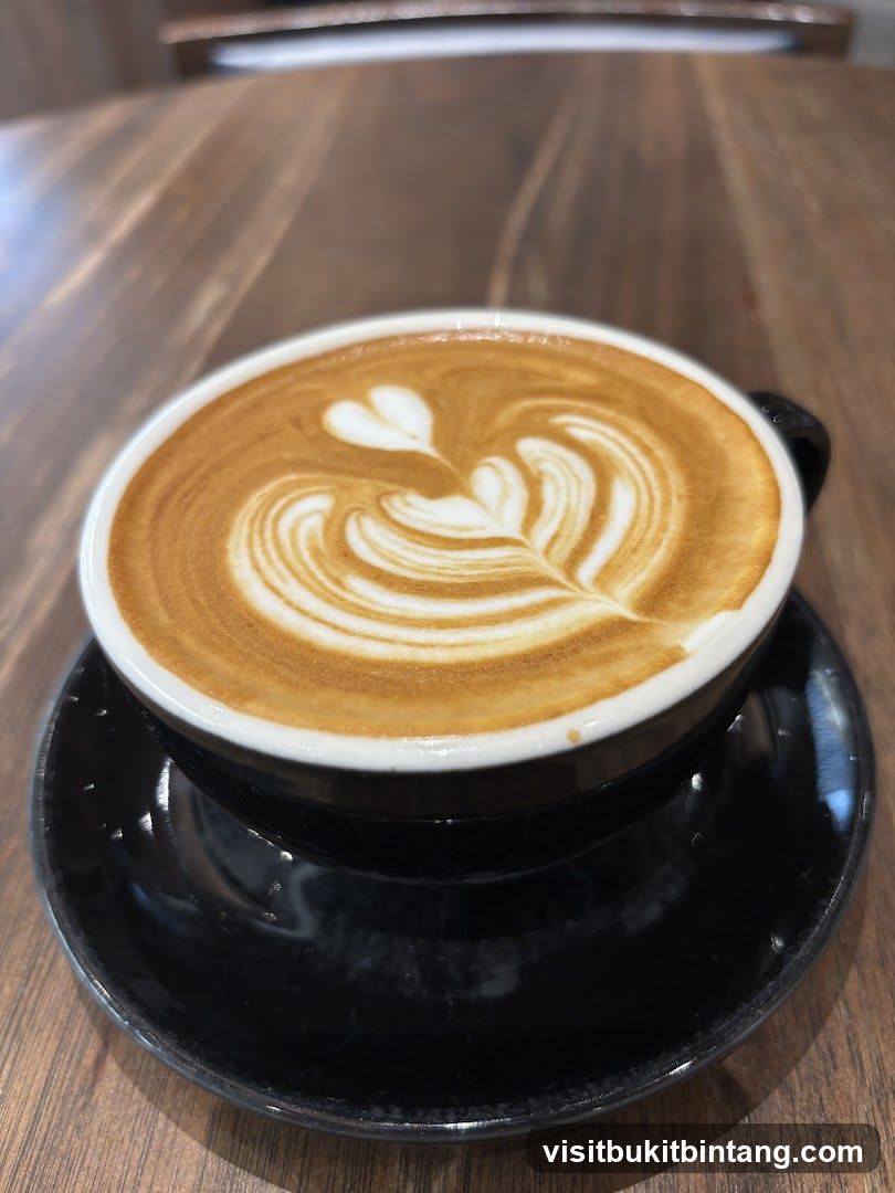 Latte with Heart Art