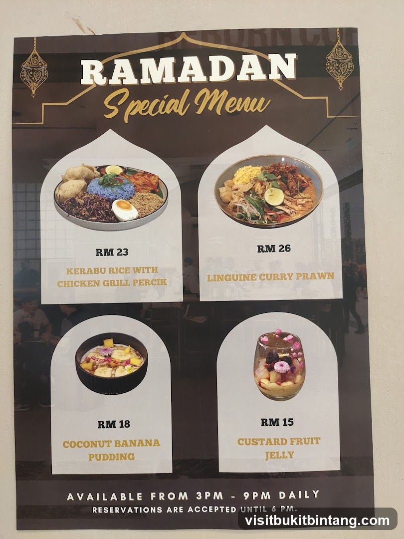 Ramadan Special Menu