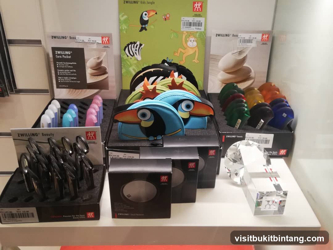 Zwilling Beauty Products Display
