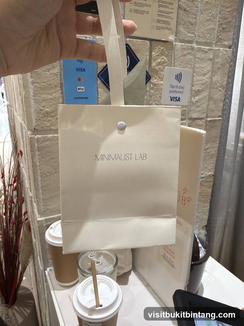 Shopping Bag with Payment Options