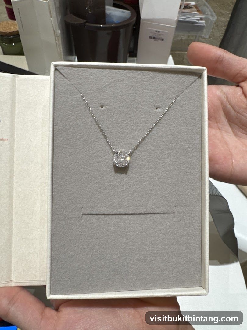 Diamond Necklace in Box