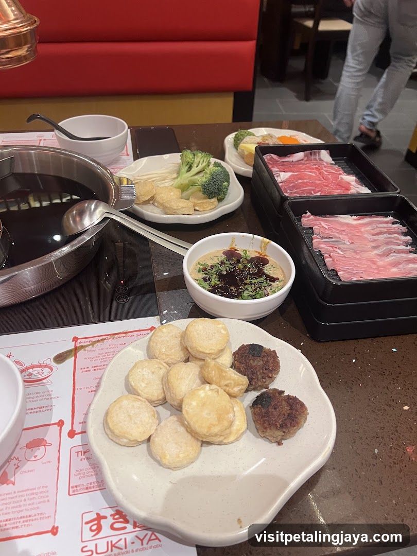 Suki-Ya Hot Pot Meal