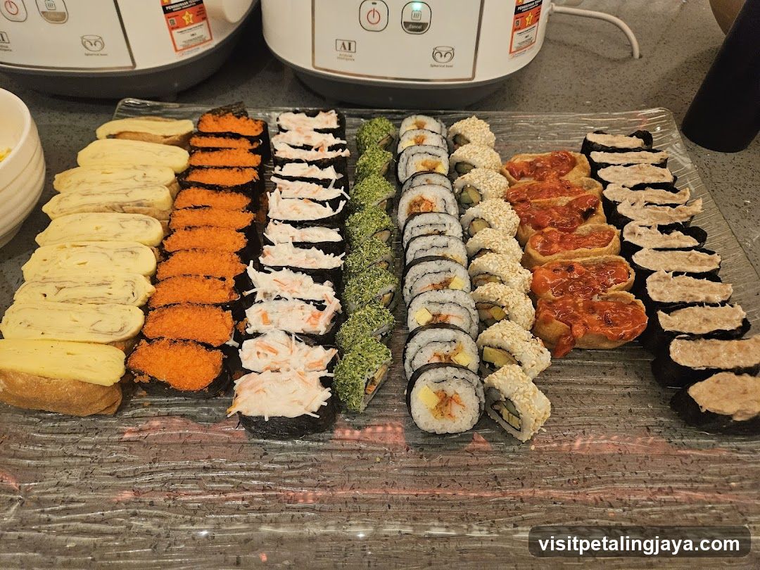 Sushi Platter Display