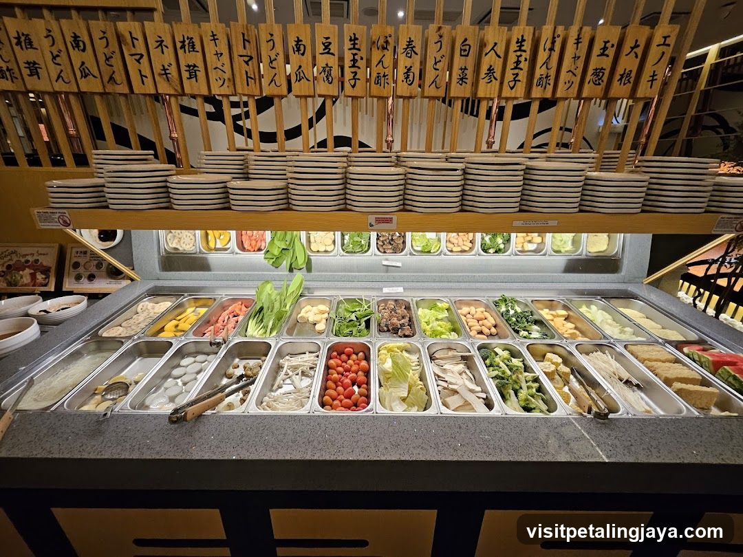 Hot Pot Buffet Display