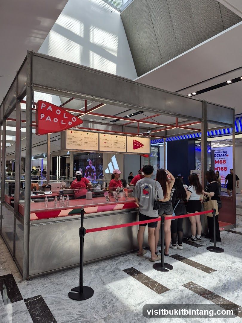 Kiosk with customers