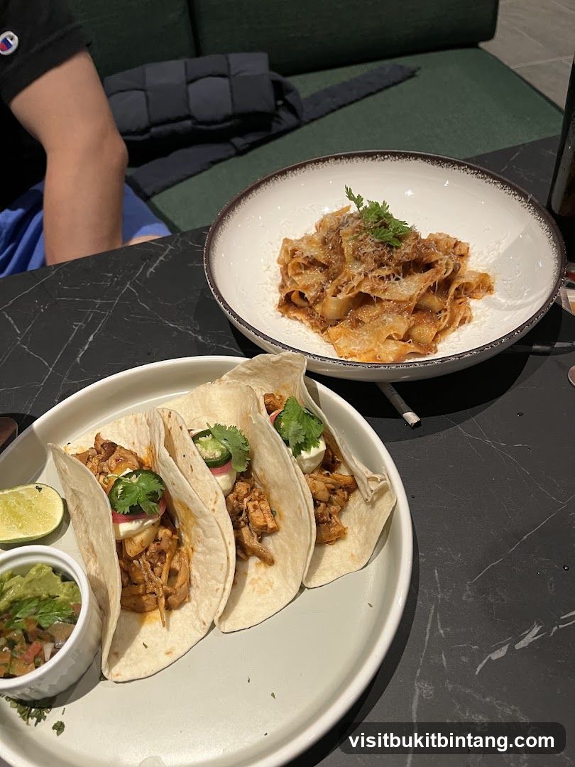 Tacos and Pasta