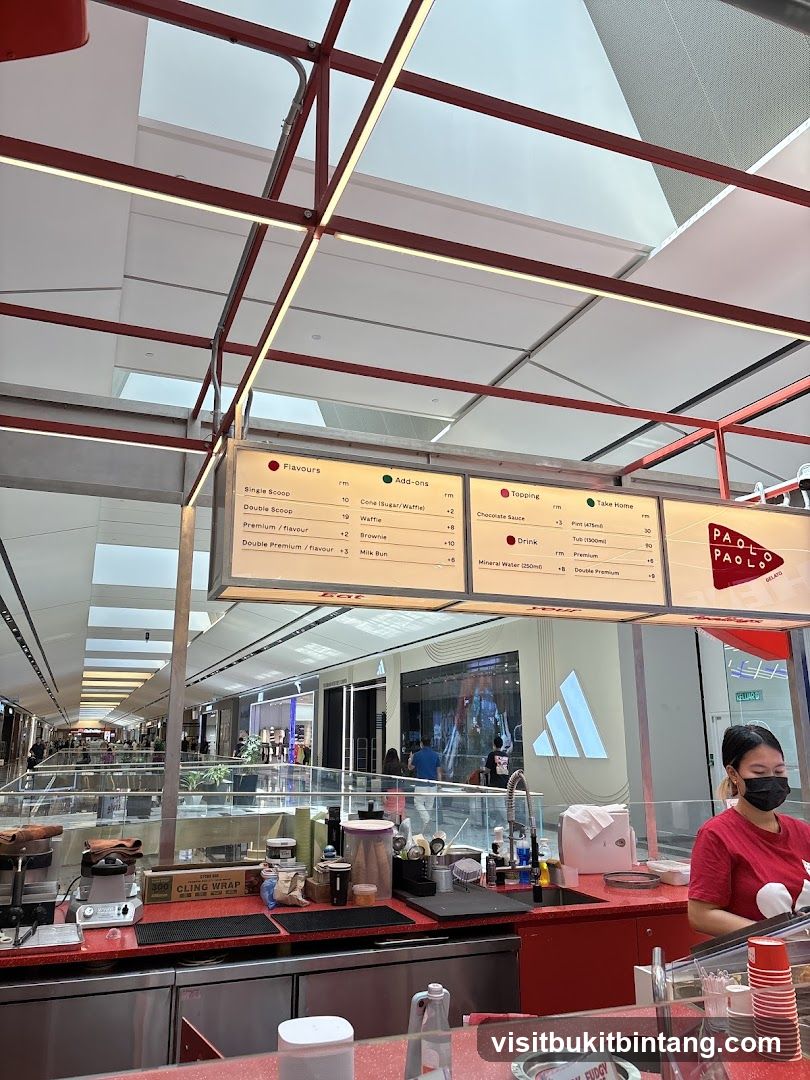 Paolo Paolo Gelato Menu