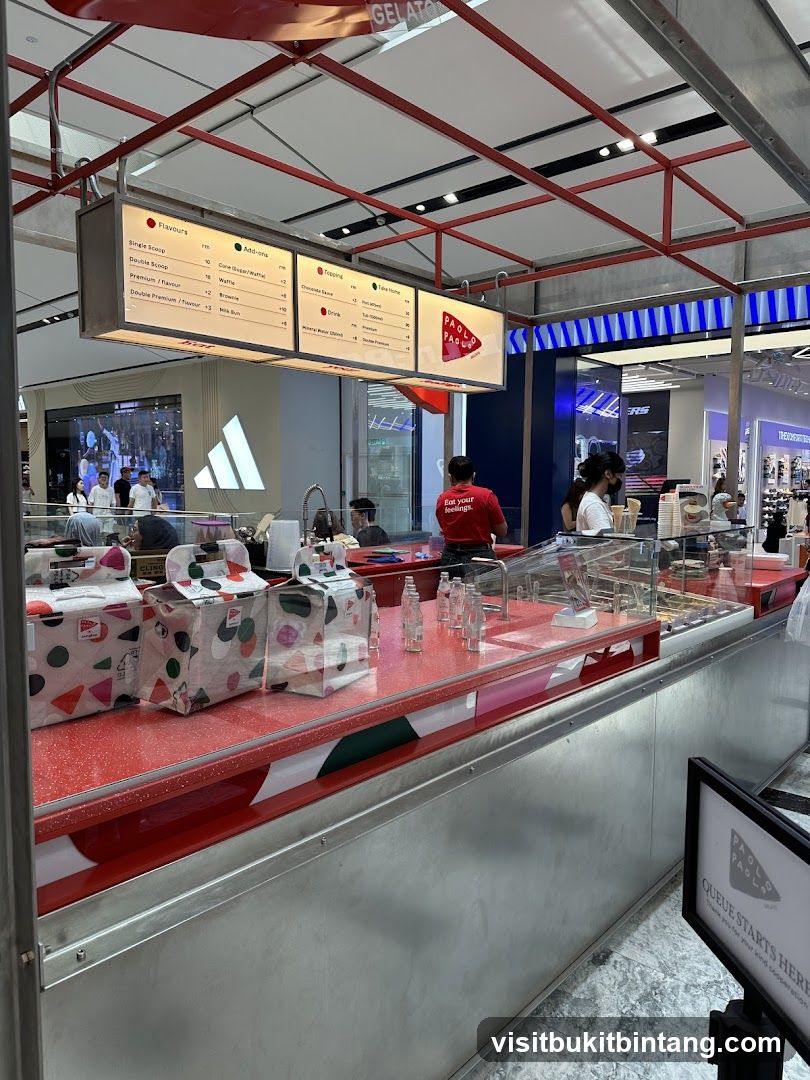 Gelato Counter