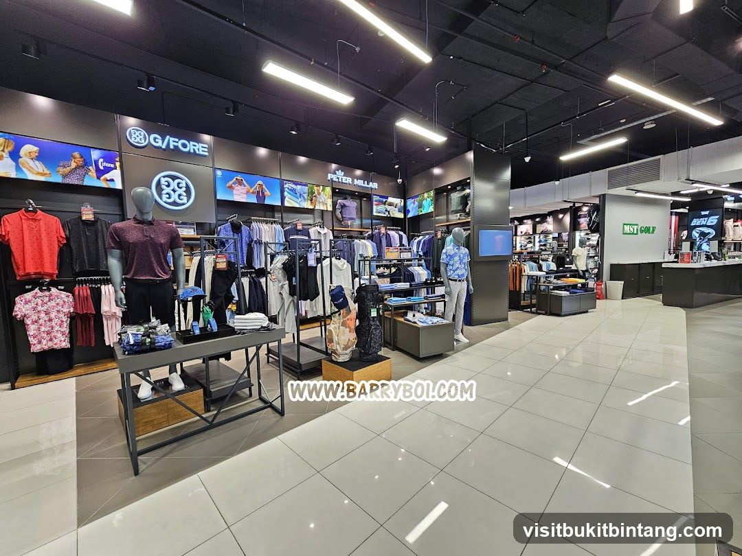 Golf Apparel Store Interior
