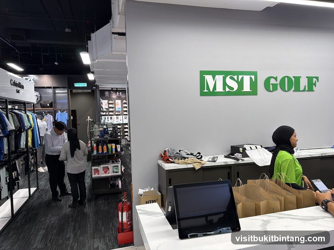 Golf Apparel Store Interior