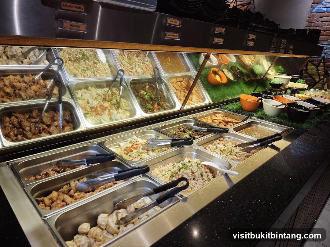 Buffet Food Display